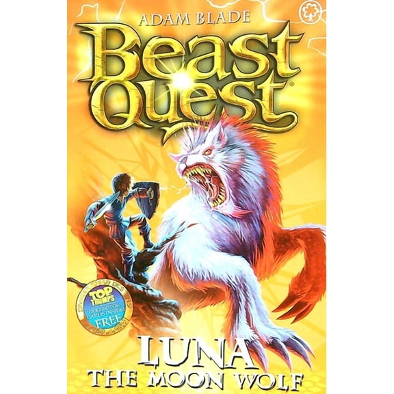 Beast Quest: Luna the Moon Wolf: Series 4 Book 4 (Paperback) by Adam Blade