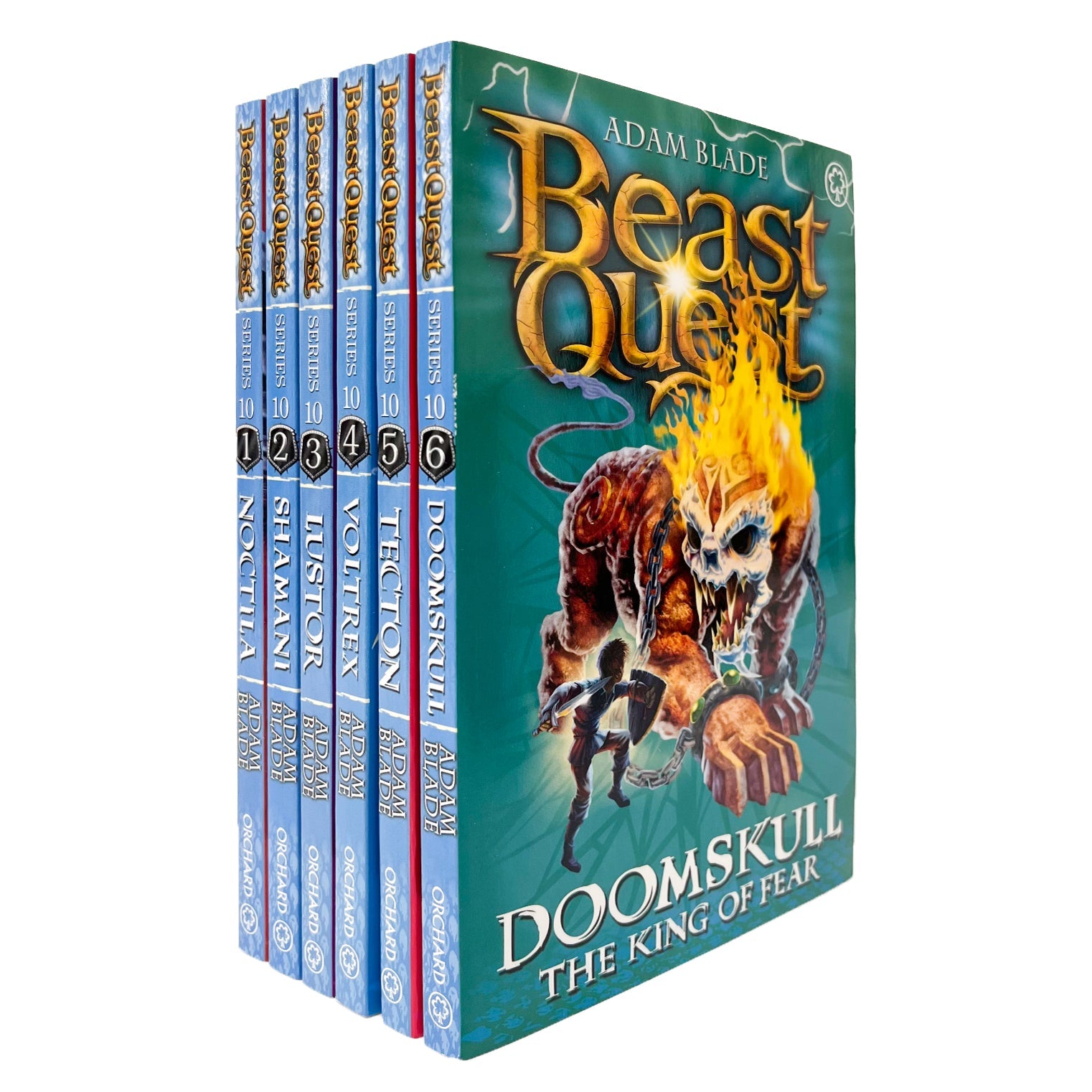 Beast Quest Series 10 - 6 Books Collection Set: Master of the Beasts ...