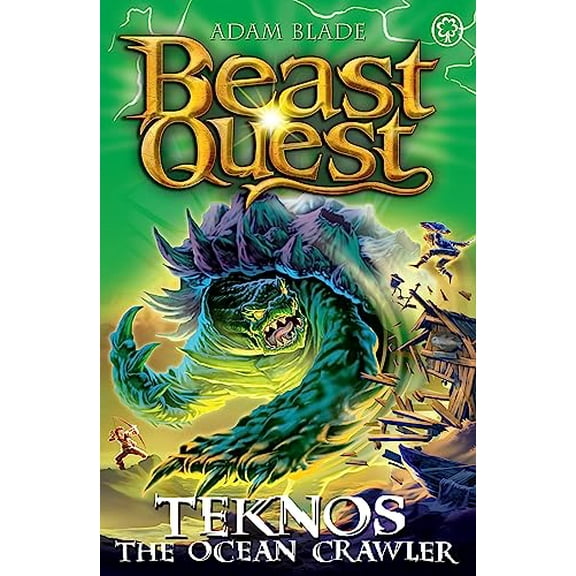 Pre-Owned Beast Quest: Teknos the Ocean Crawler : Series 26 Book 1 (Paperback) 9781408362143