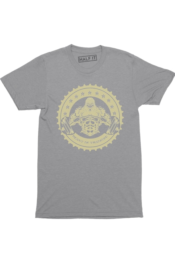 Beast in Training Gymnastic Body Builder Beast Men's Gym T-Shirt
