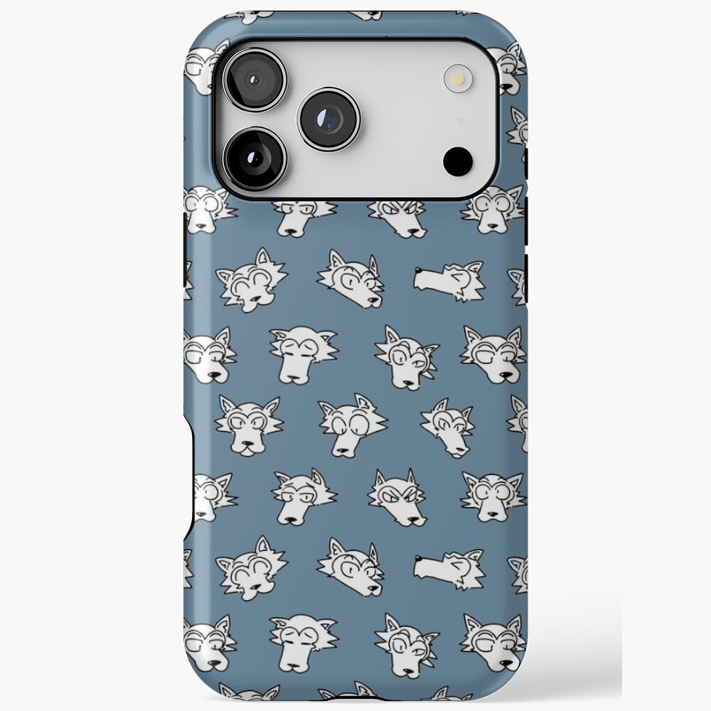 Beastars Legoshi Faces Pattern Art iPhone Case 17 to 11 Pro Max ...