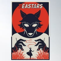 Beastars Print- Legoshi Poster Wall Art, Modern Wall Decor For Living Room Bedroom, 8x12 UNFRAMED