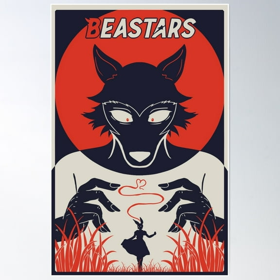 Beastars Print- Legoshi Poster Wall Art, Modern Wall Decor For Living Room Bedroom, 8x12 UNFRAMED