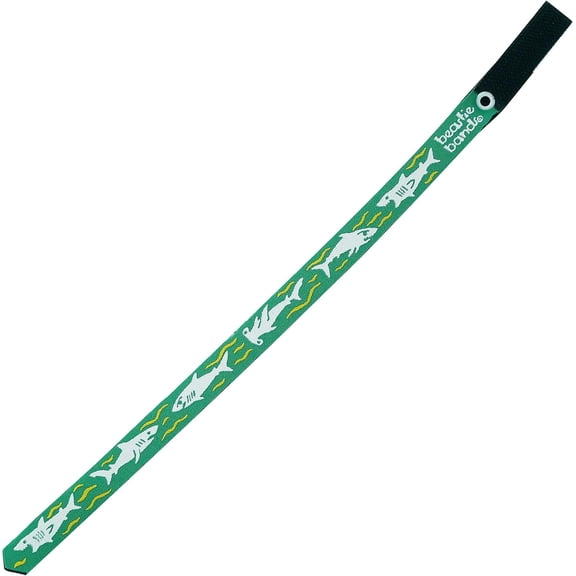 Beastie Bands Cat Collar Killer Shark Green