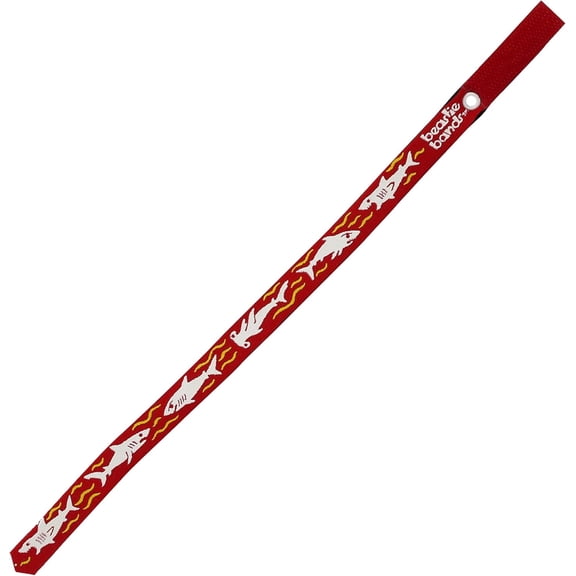 Beastie Bands Cat Collar Killer Shark Red