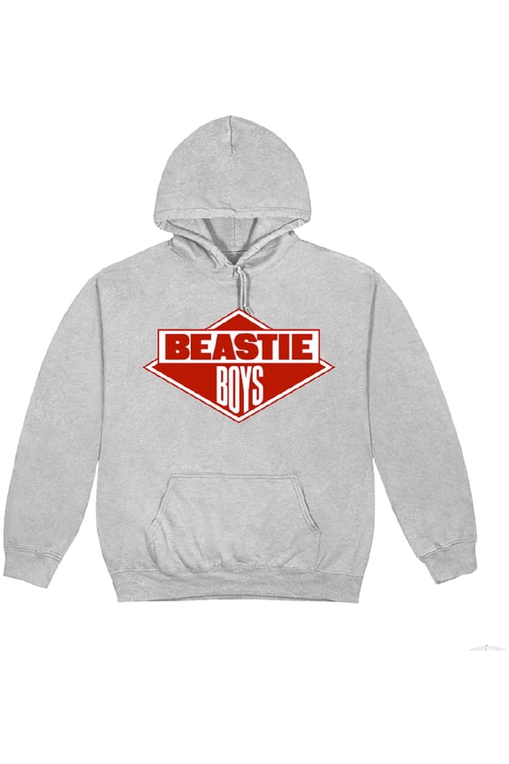 Beastie Boys Diamond Logo Grey Unisex Hoodie Small