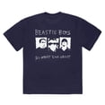 thumbnail image 1 of Beastie Boys Men's So What Cha Want T-Shirt Blue X-Large | Officially Licensed Merchandise, 1 of 2