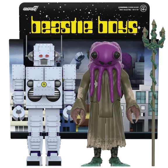 Beastie Boys Super7 2022 Handpicked ReAction Figures - Intergalactic 2-Pack