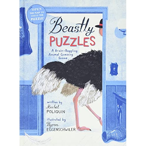 Pre-Owned Beastly Puzzles: A Brain-Boggling Animal Guessing Game (Hardcover) 1771389133 9781771389136