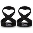 thumbnail image 1 of Beastpowergear Figure 8 Strap | Heavy Duty Deadlift Weight Lifting Power Wrist Strap | Weightlifting Powerlifting Shrugs Workout Men Women, 1 of 3