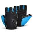 thumbnail image 1 of Beastpowergear Workout Gloves for Women(Pair) Padded Durable Leather Palm, Washable, Half-Finger, Womens Workout Gloves Designed & Sized Specially for Women, 1 of 4