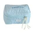 thumbnail image 1 of Beastres Makeup Bag,Makeup Organizer,Aesthetic Makeup Bag For Women Large Capacity Quilted Cosmetic Toiletry Pouch Travel Small Cute Make Up Purse Organizer Insert,Travel Toiletry Bag,Travel Bag, 1 of 9
