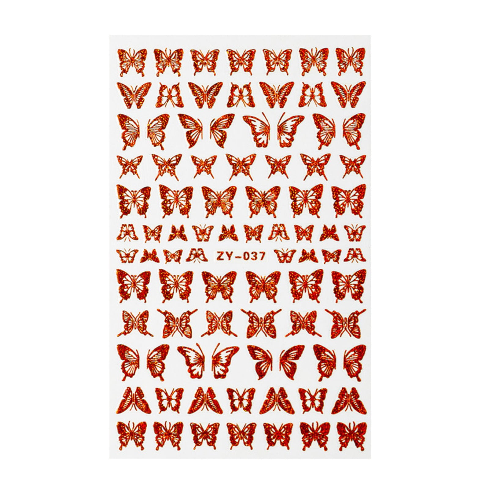 Beastres Nail Art,Nail Supplies,Nail Sticker Simulation Thin Butterfly