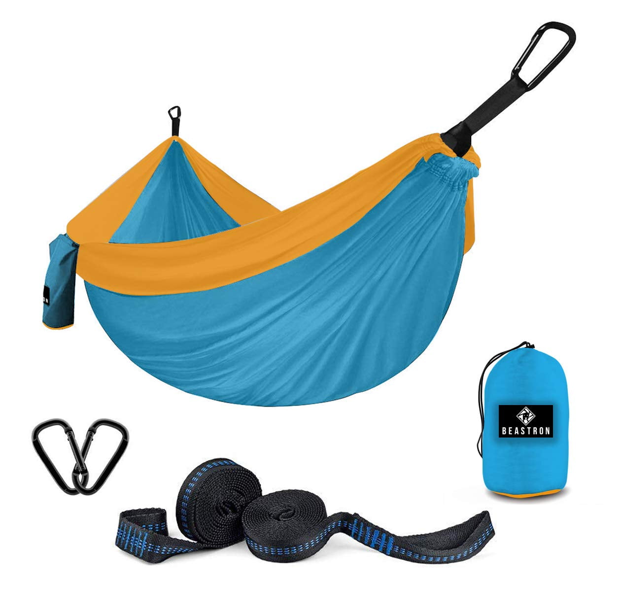 Beastron Double Hammock Lake Blue + Gold