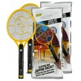 thumbnail image 1 of Beastron Rechargeable Bug Zapper, 3000 Volt Usb Charging, Electric Fly Killer Racket, Led Light 3 Layer Mesh Safe to Touch Large Size, pack of 2, 1 of 5