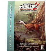 Beasts Of The Mesozoic Accessory Pack Wetlands Environment With Buitreraptor G. - 1/6th Scale Dinosaur Action Figure Set, Collectible, Hand-Painted