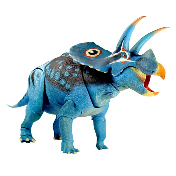 Beasts Of The Mesozoic: Torosaurus Latus - 1/18th Scale Dinosaur Action Figure - 18" Articulated Collectible Miniature, Hand-Painted