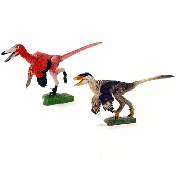 Beasts of the Mesozoic: Western Dinosaur 2-Pack - 6" Buitreraptor g. & Young Stenonychosaurus i. - 1/6th Scale, 2 Articulated Raptor Action Figures