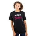 thumbnail image 1 of Beat Breast Cancer Support Awareness Women's Plus Size Graphic Tee Brisco Brands 2X, 1 of 5