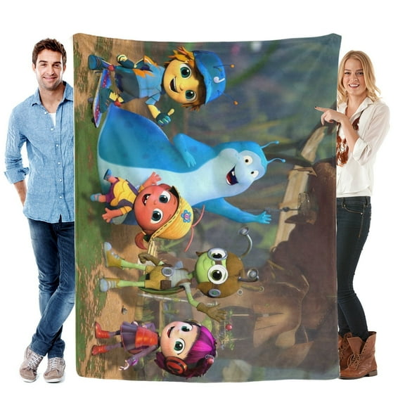 Beat Bugs Blanket Soft Bed Sofa Throw Cozy Lightweight Birthday Gift