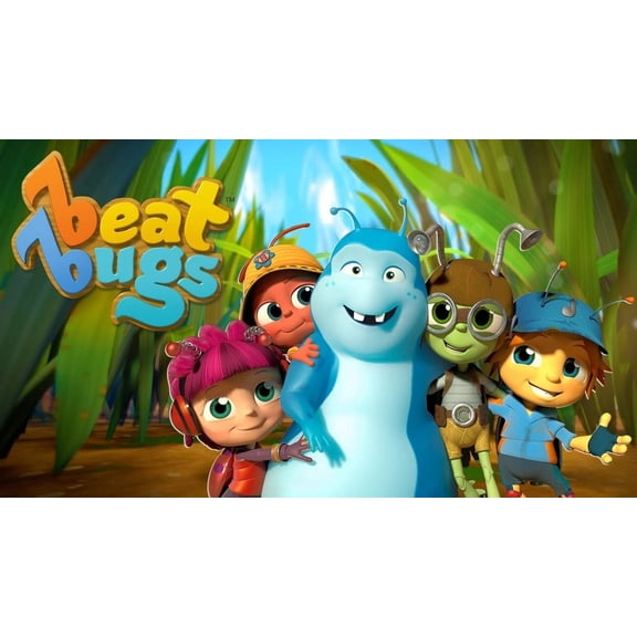 Beat Bugs Jay Crick Walter Buzz Kumi Edible Cake Topper Image ABPID00171V1