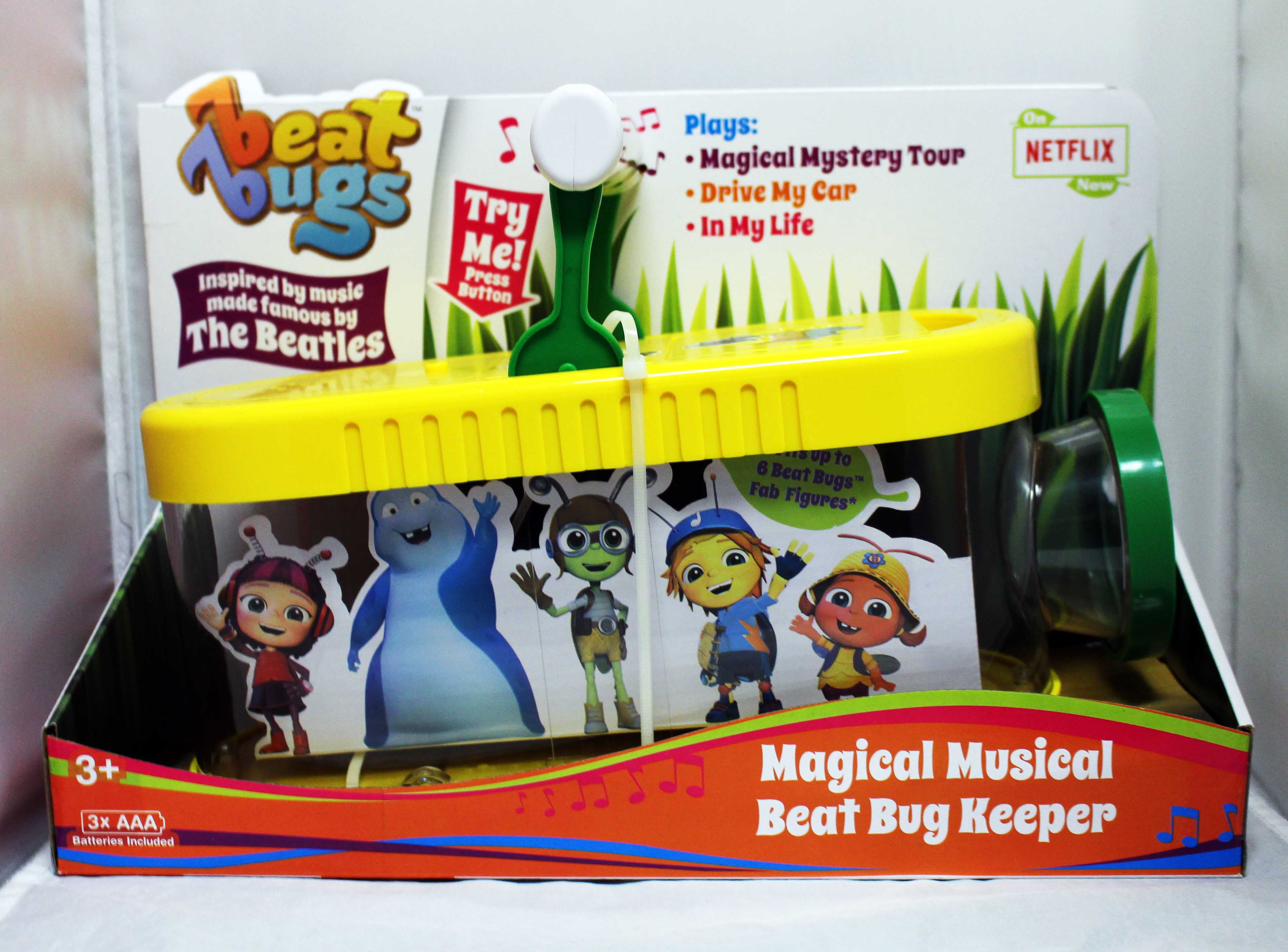 Beat Bugs Magical Musical Beat Bug Keeper Figure Case Walmart