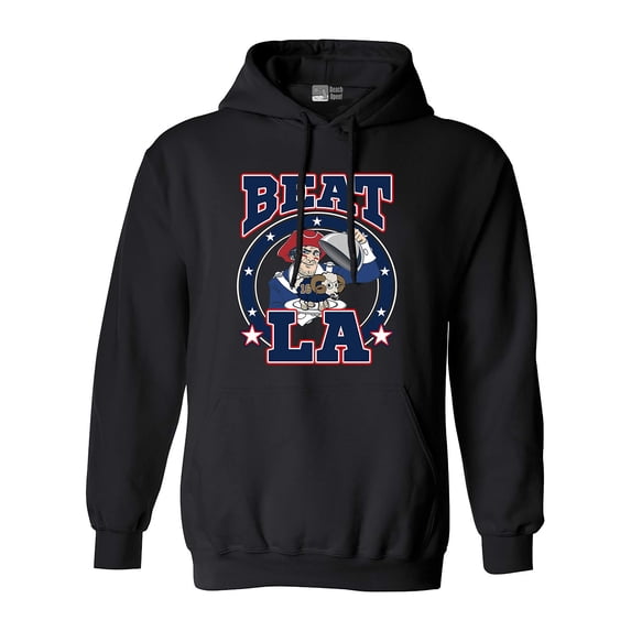 Beat LA New England Football Fan Gear DT Sweatshirt Hoodie
