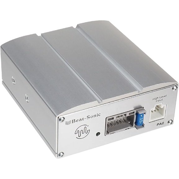 Beat-Sonic PA2 Micro Car Audio Amplifier 4-Channel Mini Standalone Amp Only JDM Vehicles Only (Will Not Work in USA or Canada)