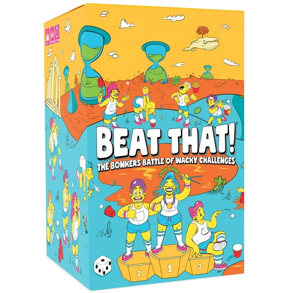 Beat That! - The Bonkers Battle of Wacky Challenges [Family Party Game for Kids & Adults]