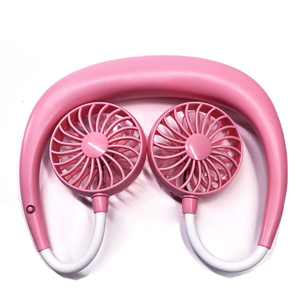 Beat The Heat Double Cool Cordless Breezy Mini Collar Fan - Walmart.com