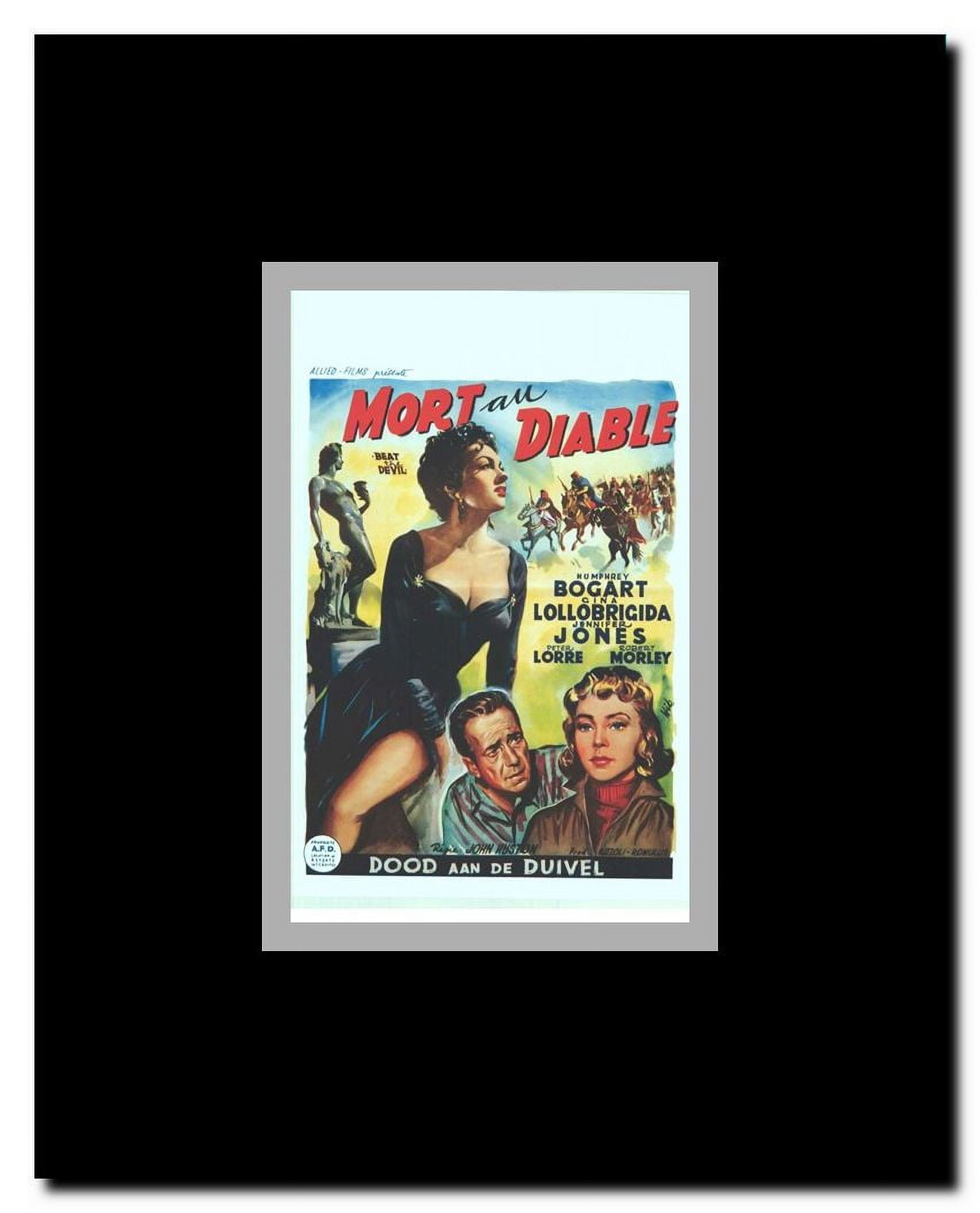 Beat the Devil Framed Movie Poster