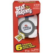 Spin Master Games, Beat the Parents: Let’s Roll!, 6-in-1 Electronic Game Cube, 2-6 Players, for Ages 5 and up
