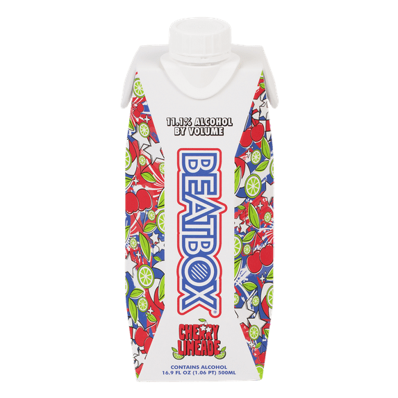 BeatBox Cherry Limeade Party Punch, 11.1% ABV, 500ml