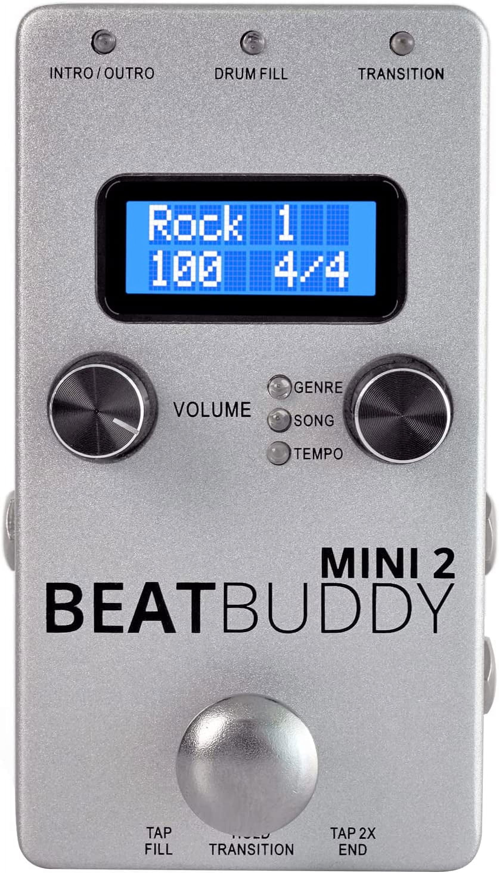 BeatBuddy MINI 2 Hands Free Drum Machine Guitar Effect Pedal