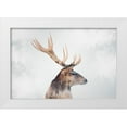 thumbnail image 1 of Beata, Angyalosi 18x13 White Modern Wood Framed Museum Art Print Titled - Stag, 1 of 4