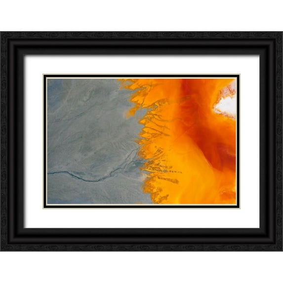 Beata, Angyalosi 24x17 Black Ornate Wood Framed with Double Matting Museum Art Print Titled - Toxicolors