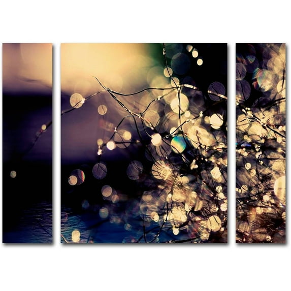 Beata Czyzowska Young 'Fairies in my Garden' Multi Panel Art Set Small