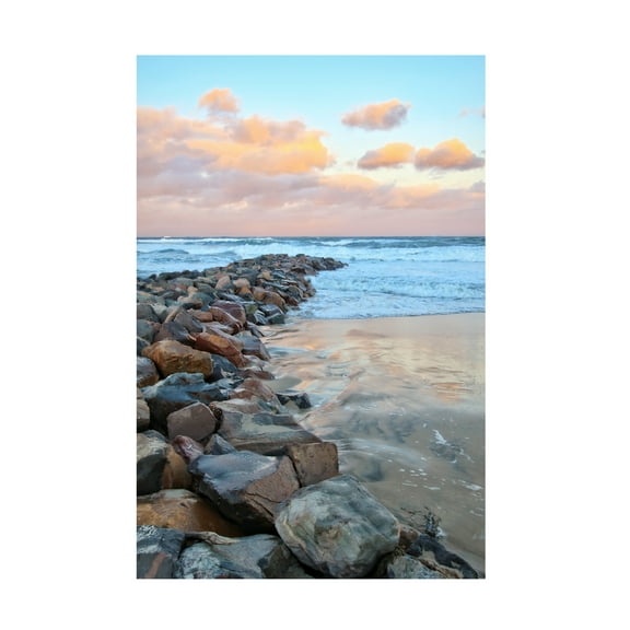 Beata Czyzowska Young 'Life is better at the beach 3' Canvas Art