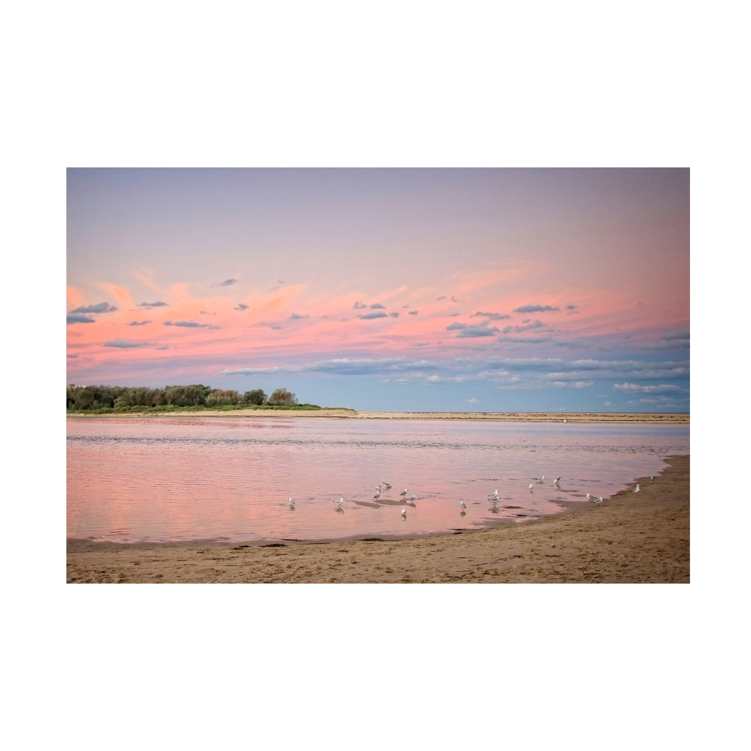 Beata Czyzowska Young 'Sunset Tale' Canvas Art