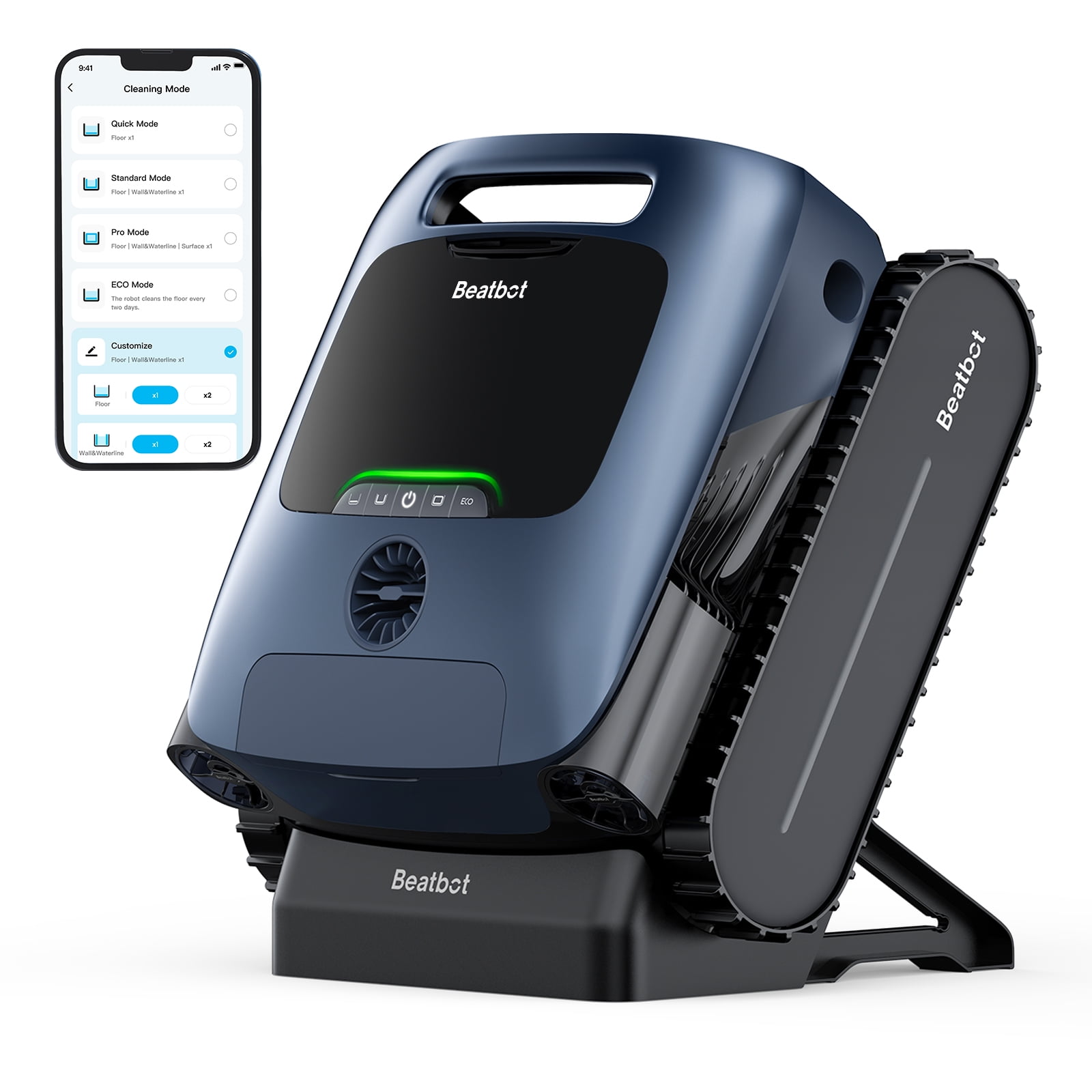 Beatbot AquaSense Pro Pool Robot Vacuum, 5-in-1 Cleaning with 2*Clarifying Agent Kits