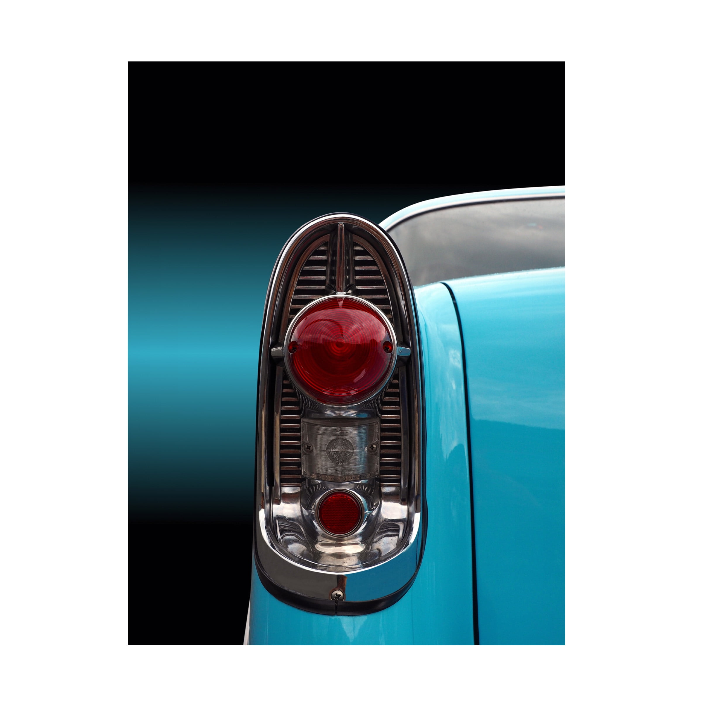 Beate Gube 'Us Classic Car Bel Air 1956' Canvas Art