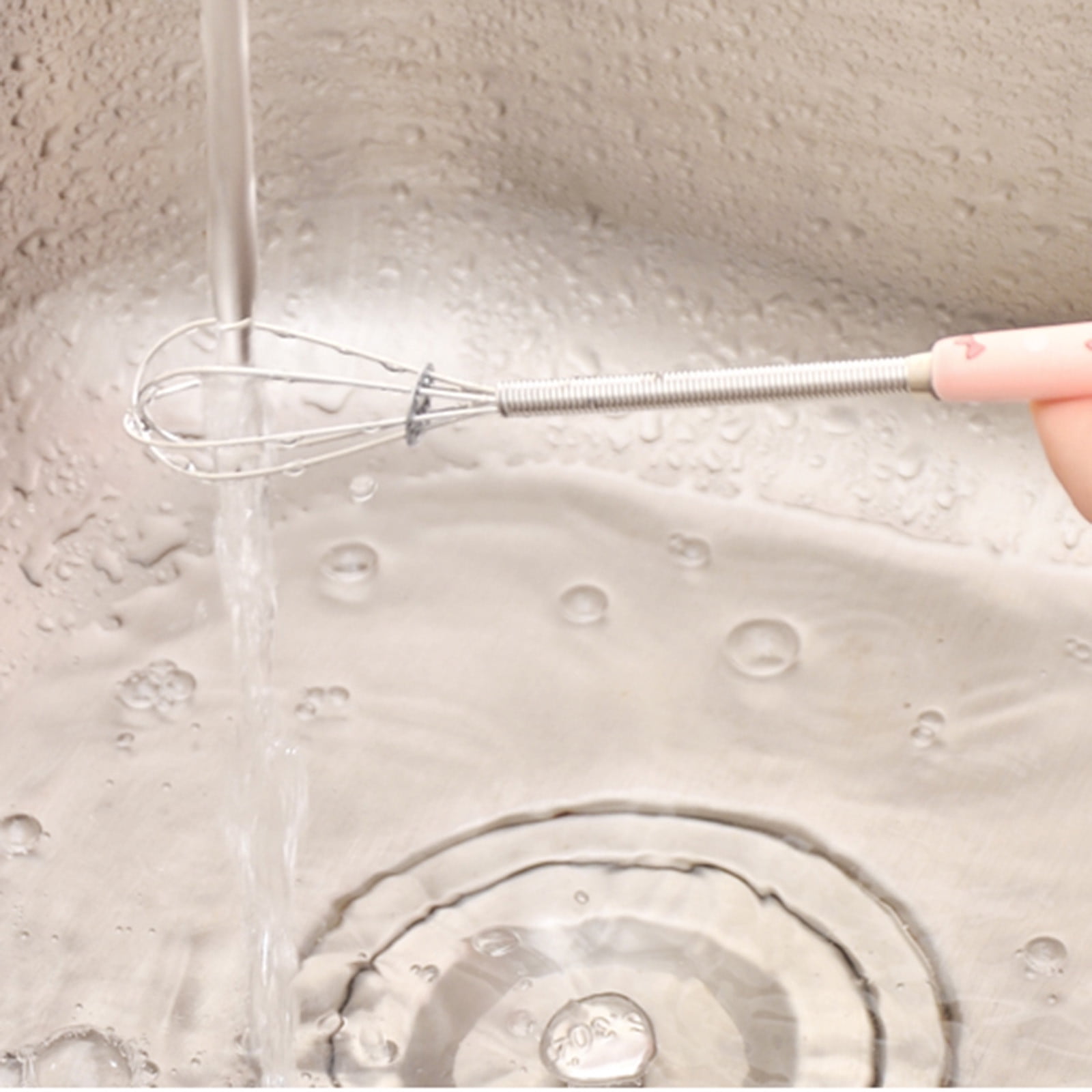 Beater Manual Mini Whisk Mixer Tool Garget Cooking Eggs Stainless Steel