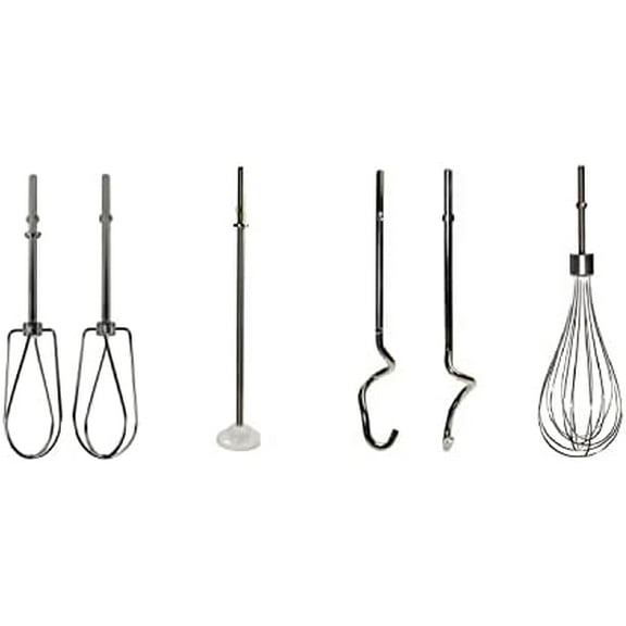 Beater, Whisk, Dough Hooks and Blending Rod Compatible with KitchenAid Hand Mixers KHM3 KHM5 KHM7 KHM9$$Home Decor, Kitchen, & Other