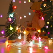 Cshare Pink Fairy Lights For Bedroom, String Lights Battery Operated 9