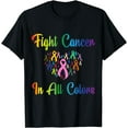 thumbnail image 1 of Beating Cancer, Fighting Cancer Colors, Cancer Awareness T-Shirt, 1 of 4