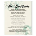 thumbnail image 1 of The Beatitudes Scripture Poster, Christian Canvas Wall Poster, Religious Home And Church Decor, Canvas Wall Art, Spiritual Motivational Bible Verse Scripture Decor, Beatitudes Poster, 1 of 1