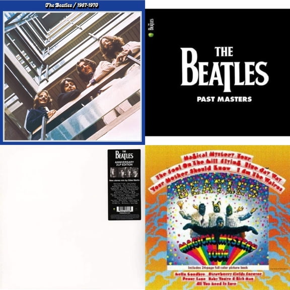 Beatles 1967-1970 (2023 Edition) (Half-Speed) (3LP) & Past Masters 1 & 2 & Beatles (The White Album) (2 LP) & Magical Mystery Tour