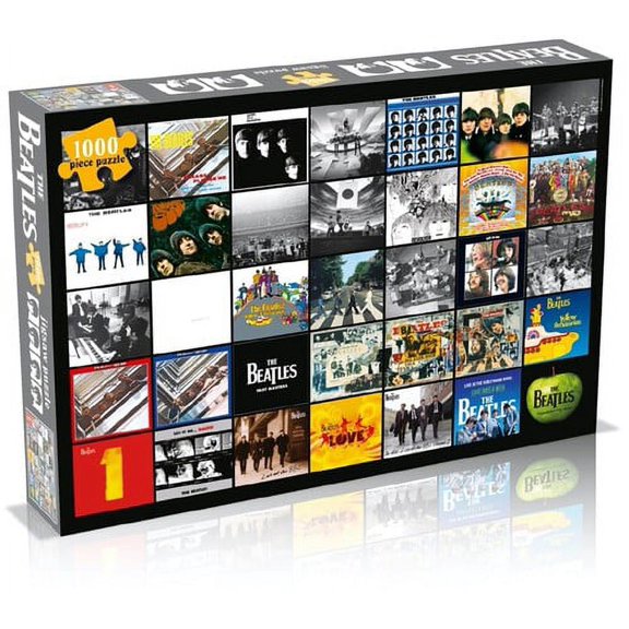 Beatles Album Collage (1000 Piece Jigsaw Puzzle)