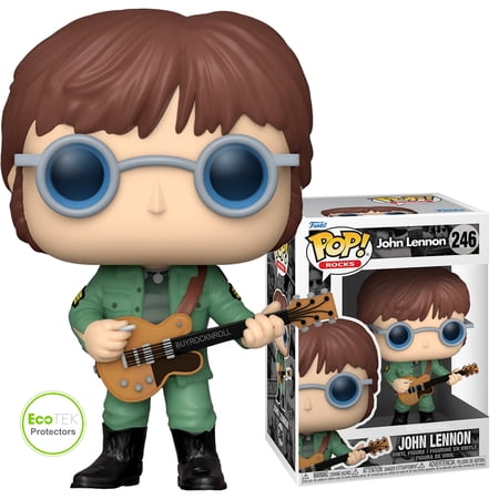 Beatles Collectible2021 Handpick Funko Pop Rocks John Lennon Military Figure 246