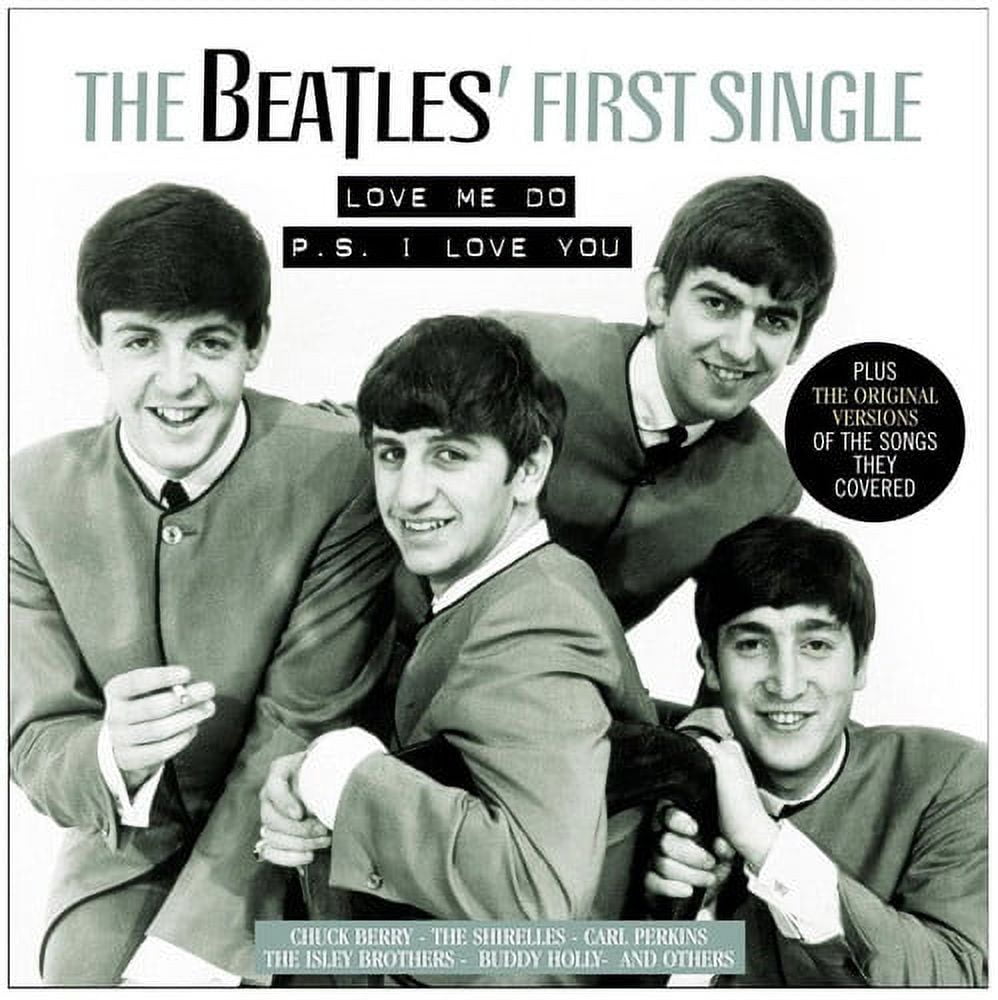 洋楽 THE BEATLES LOVE ME DO / P.S. I LOVE YOU Beatles-First-Single-Love-Me-